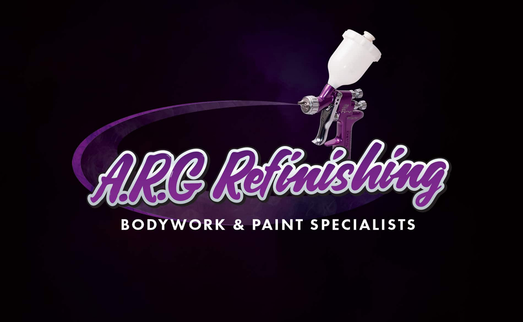 Graphic Design and Branding Services ARG Refinishing Bodyshop Logo Design