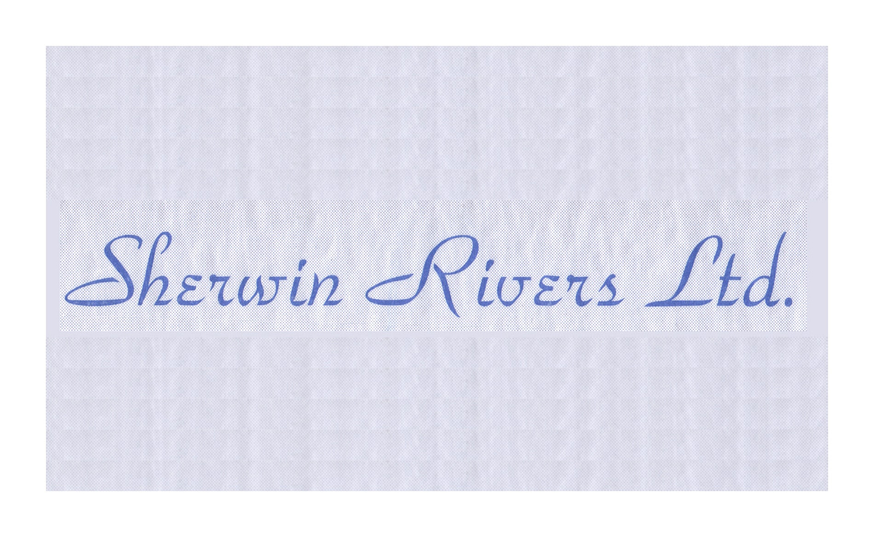 Graphic Design and Branding Services Sherwin Rivers Ltd - Logo Design 1980's