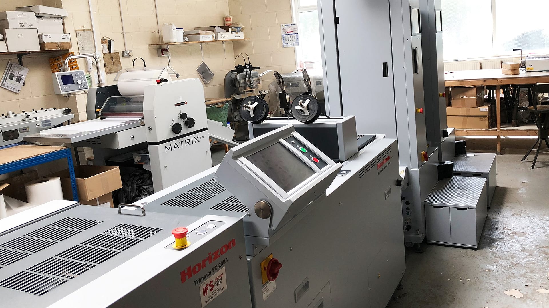 Sherwin Rivers Ltd - Horizon Booklet Maker SPF-200A